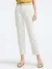 Slim Straight White Jeans sold by Goelia