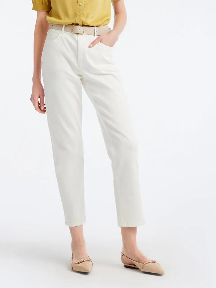 Slim Straight White Jeans sold by Goelia product image thumbnail 5