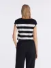 Tencel Striped Knitted Women Tank Top sold by Goelia