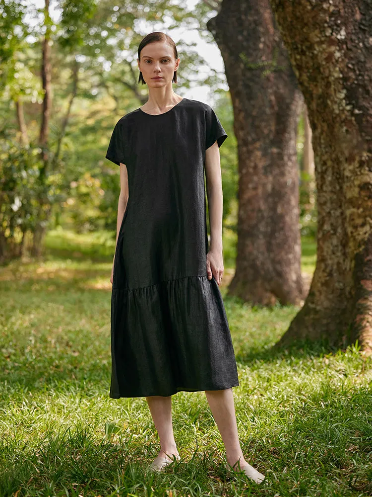 16 Momme Xiang Yun Silk Women Midi Dress sold by Goelia product image thumbnail 2