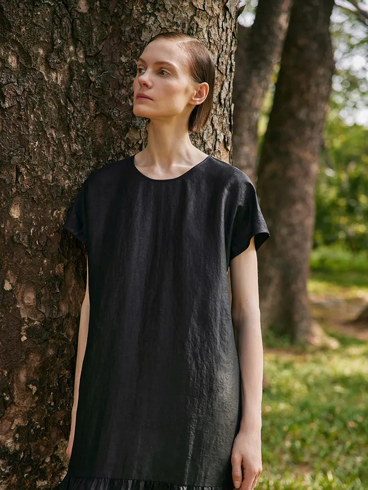 16 Momme Xiang Yun Silk Women Midi Dress sold by Goelia product image thumbnail 4