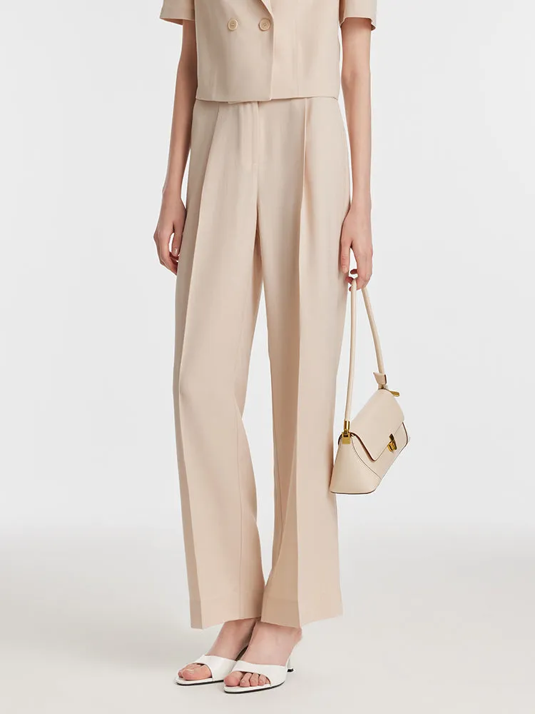 Acetate Full Length Straight Women Pants sold by Goelia product image thumbnail 4