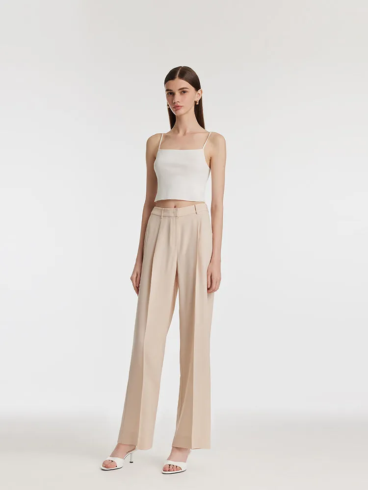 Acetate Full Length Straight Women Pants sold by Goelia product image thumbnail 2