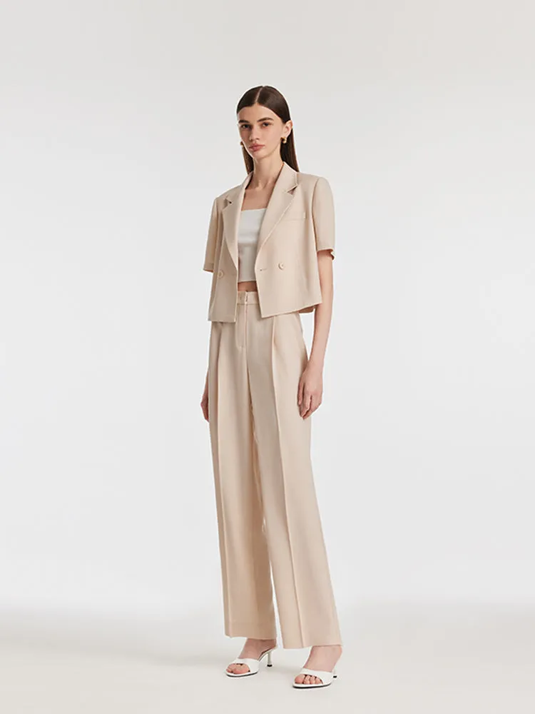 Acetate Full Length Straight Women Pants sold by Goelia product image thumbnail 3