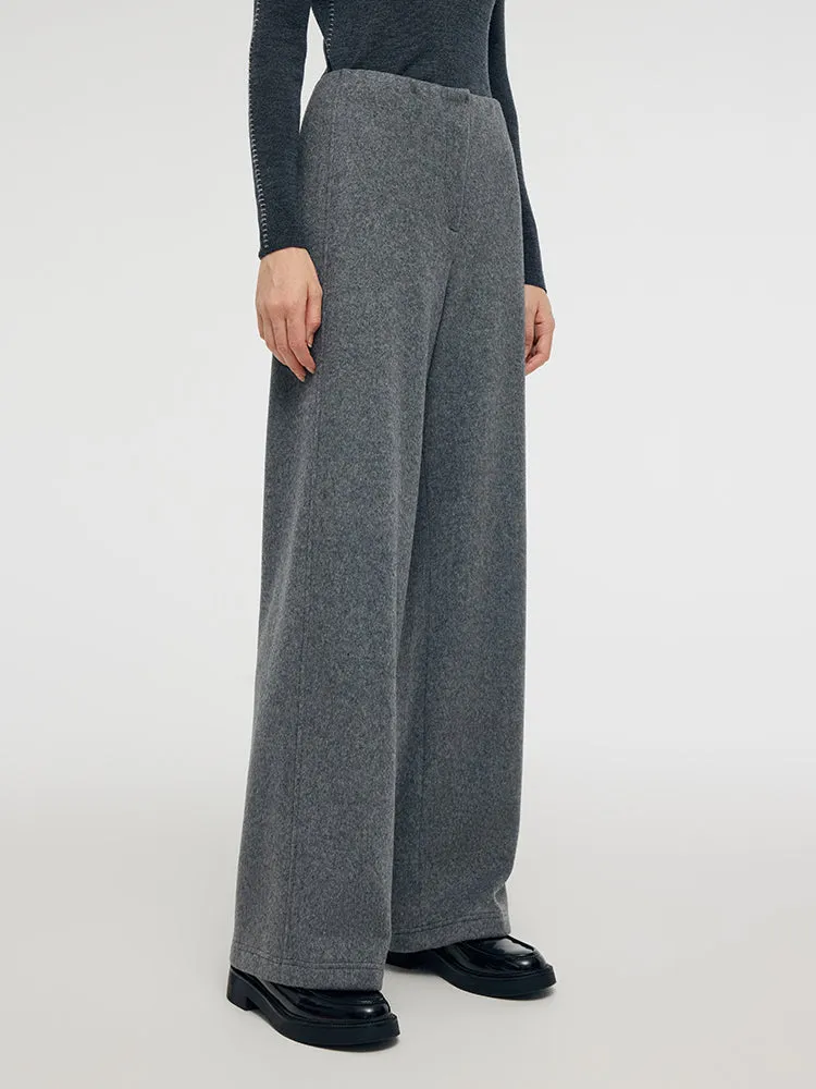 Wool Blend Straight Women Pants sold by Goelia product image thumbnail 3
