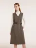 Washable Wool Crop Women Jacket And Vest Dress Suit sold by Goelia