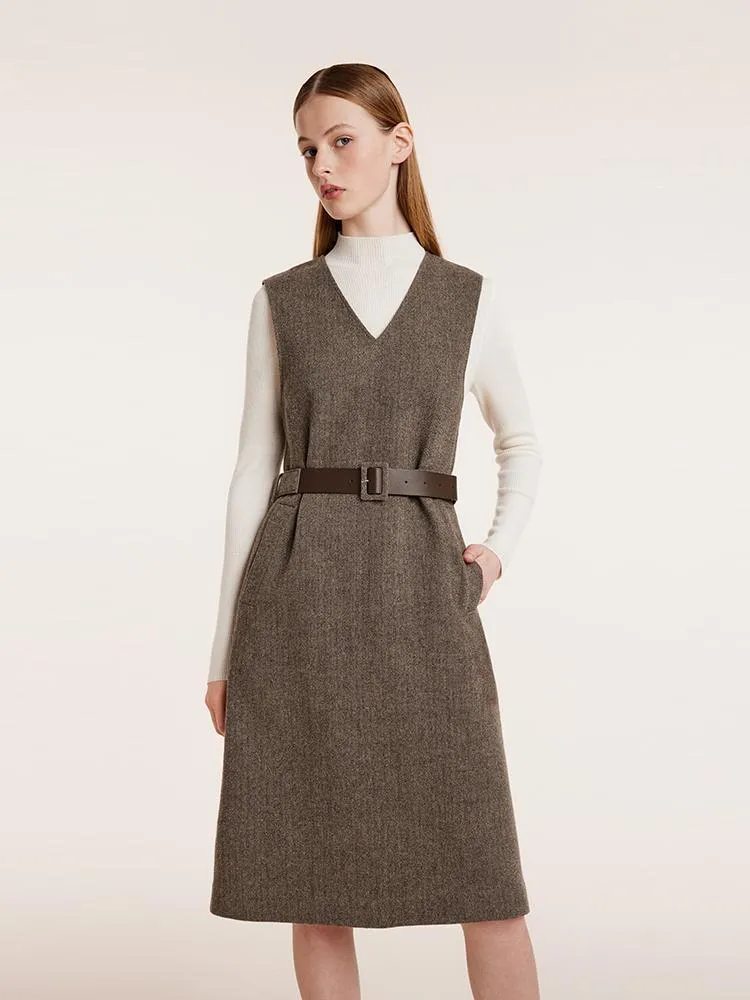 Washable Wool Crop Women Jacket And Vest Dress Suit sold by Goelia product image thumbnail 5