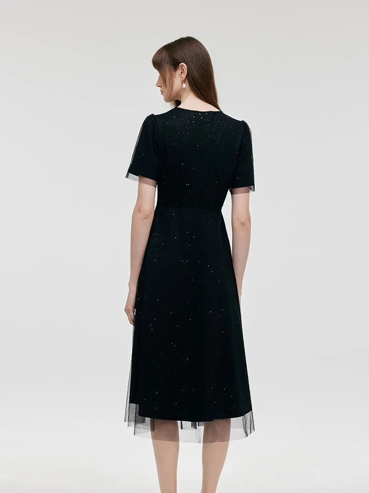 Twist Front Women Midi Dress sold by Goelia product image thumbnail 3