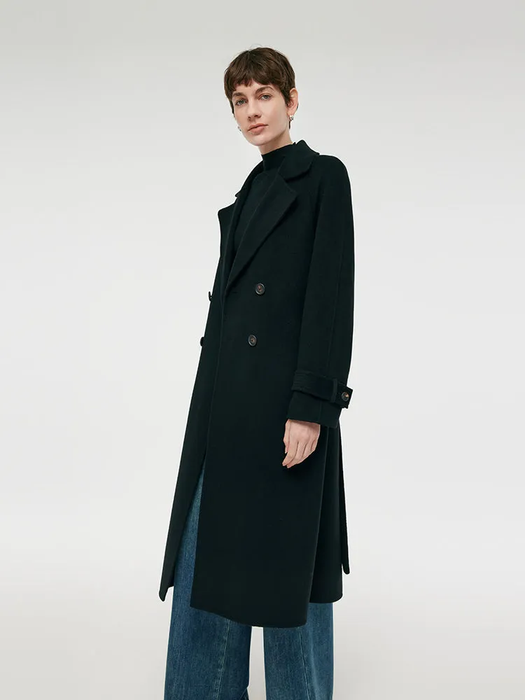 Cashmere And Wool Unisex Wrap Coat sold by Goelia product image thumbnail 5