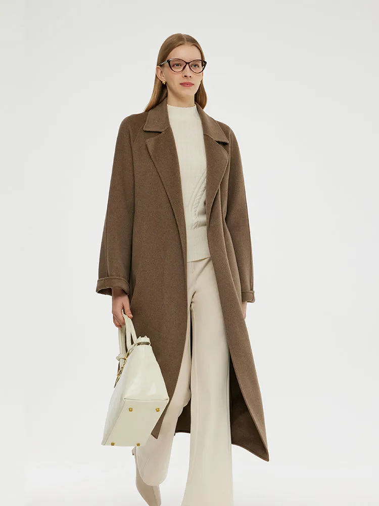 Cashmere Wool Unisex Wrap Coat sold by Goelia product image thumbnail 4
