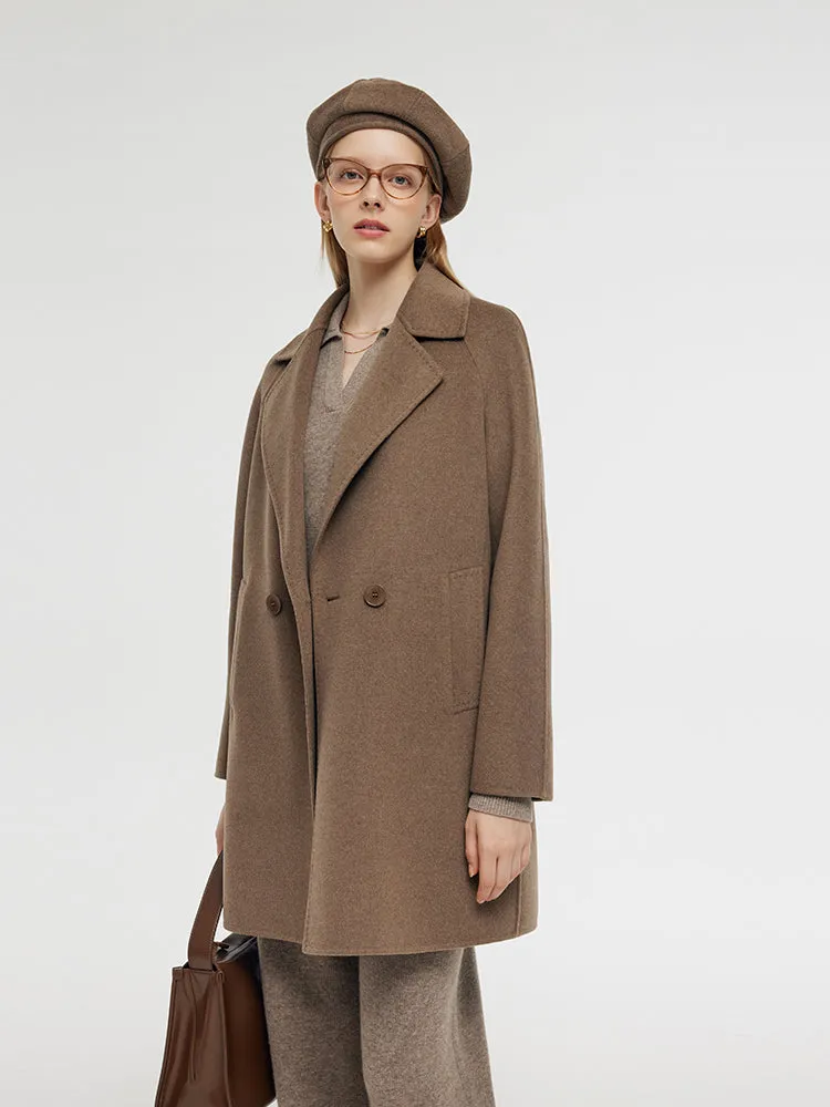 Cashmere And Wool Women Mid-Length Coat sold by Goelia product image thumbnail 5