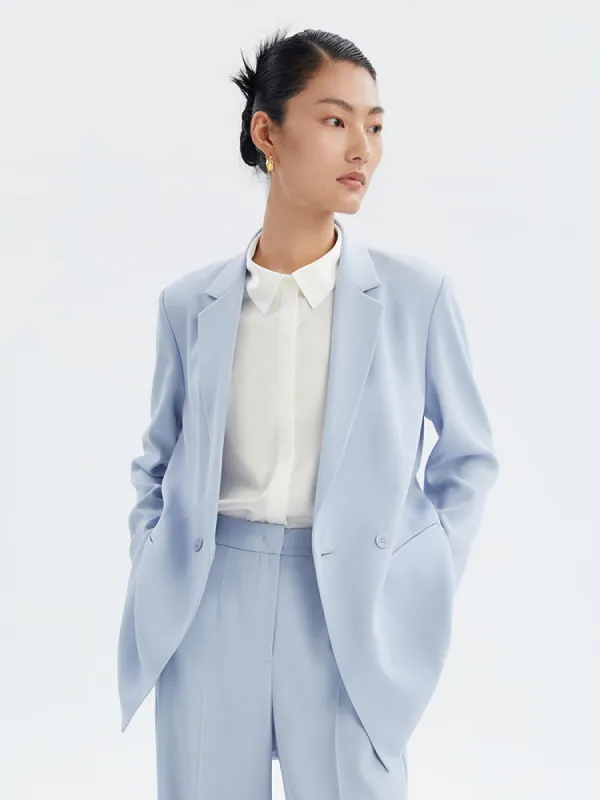 Triacetate Loose Fitting Blazer sold by Goelia