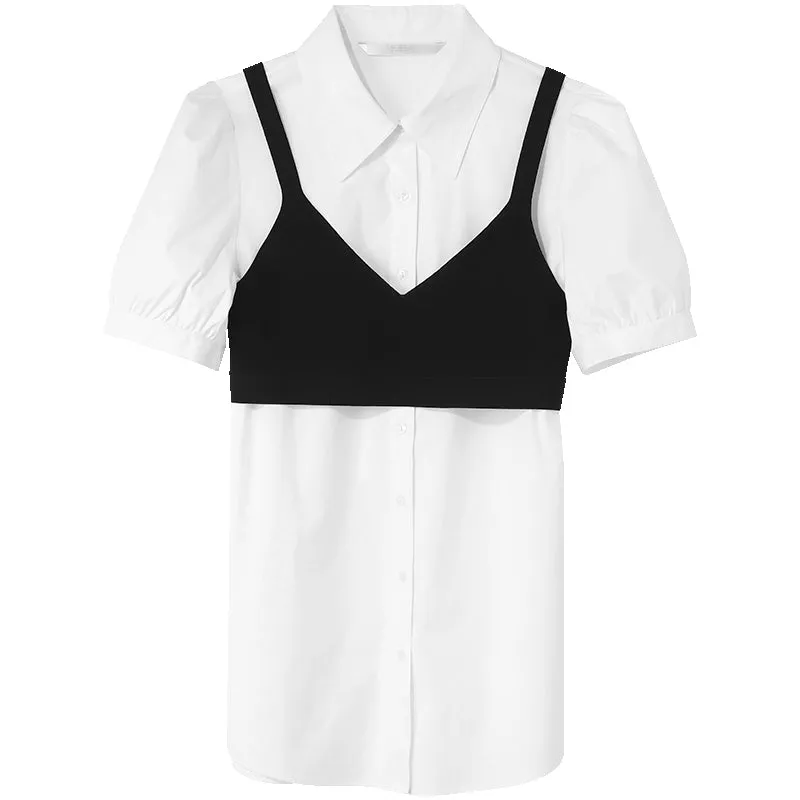 Women Shirt With Tank Top Two-Piece Set sold by Goelia product image thumbnail 5