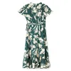 19 Momme Printed Silk Maxi Dress sold by Goelia