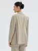 Washable Worsted Wool Women Blazer sold by Goelia