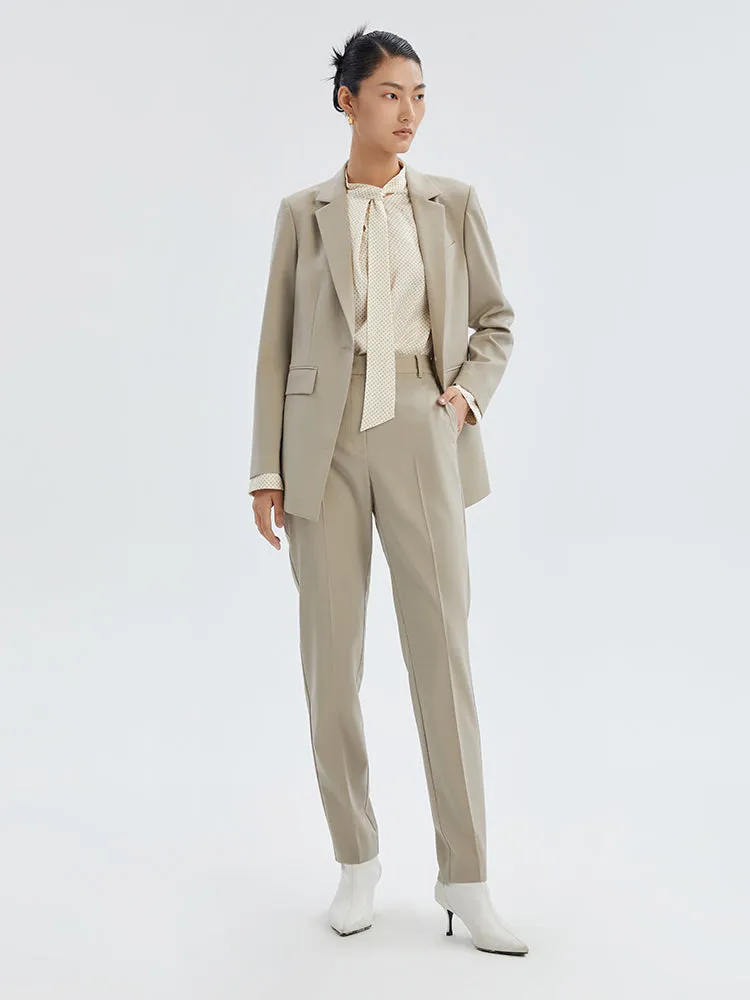 Washable Worsted Wool Women Blazer sold by Goelia