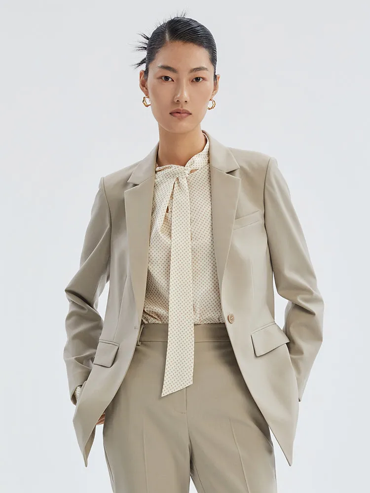 Washable Worsted Wool Women Blazer sold by Goelia product image thumbnail 2