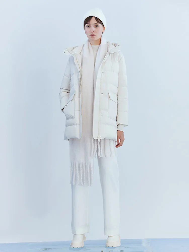 Patch Pocket Goose Down Garment sold by Goelia