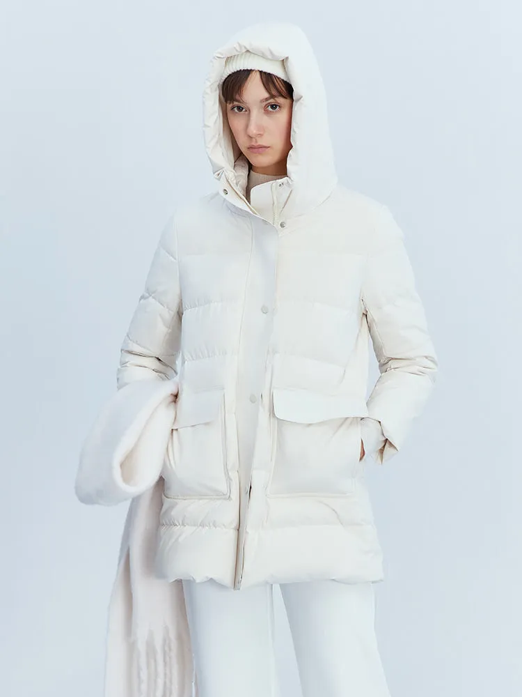 Patch Pocket Goose Down Garment sold by Goelia product image thumbnail 2