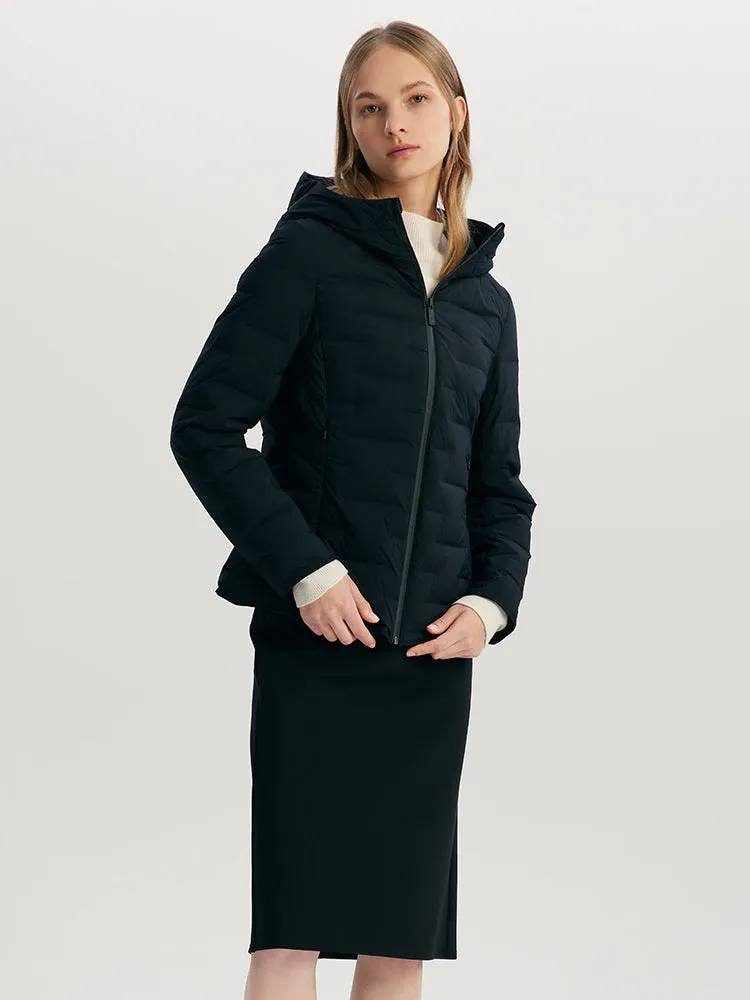 Light Weight Hooded Goose Down Garment sold by Goelia