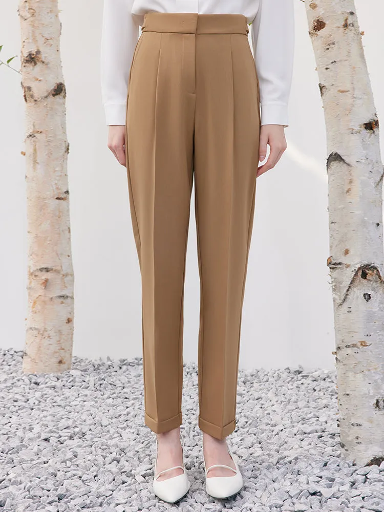Camel Ankle Length Pants sold by Goelia product image thumbnail 3