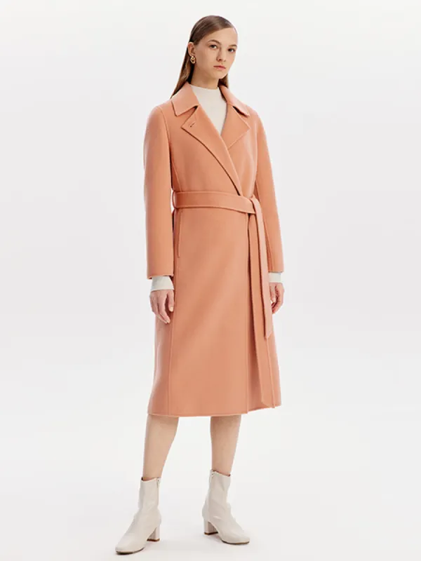 Double Face Woolen Wrap Women Coat sold by Goelia
