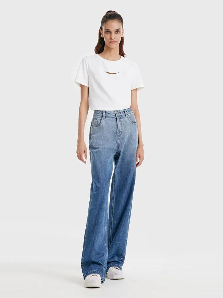 Gradient Acetate Straight Leg Jeans sold by Goelia product image thumbnail 2