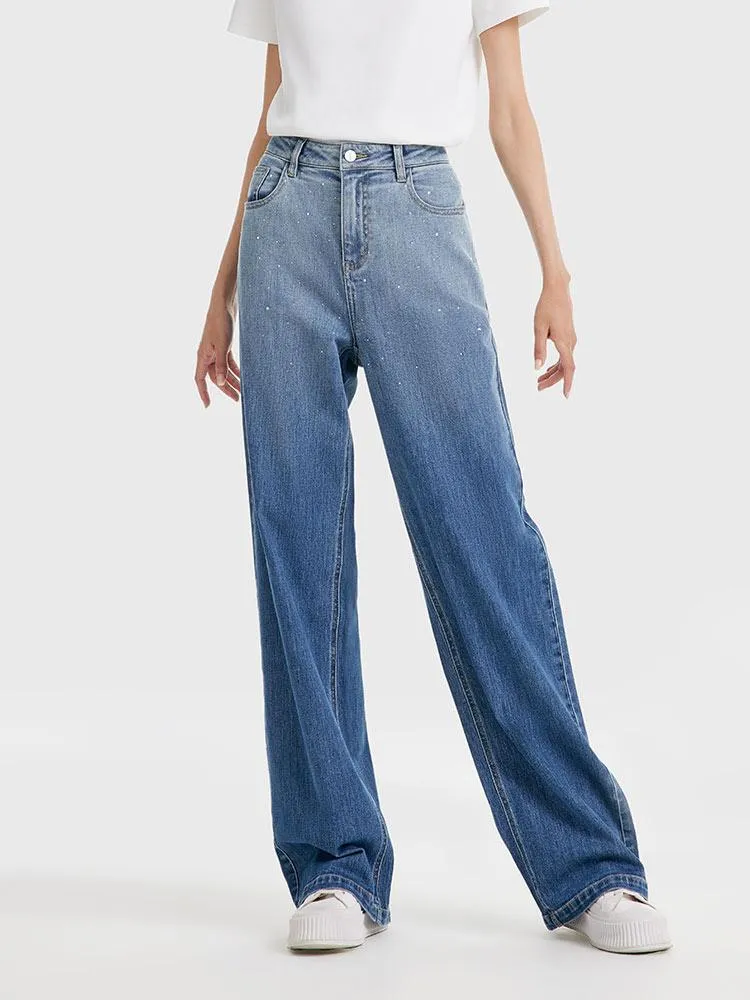 Gradient Acetate Straight Leg Jeans sold by Goelia product image thumbnail 5