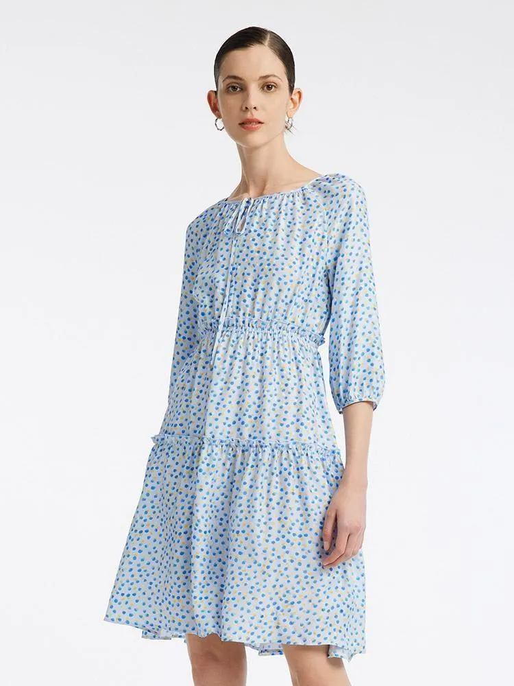16.5 Momme Silk Midi Dress sold by Goelia product image thumbnail 4
