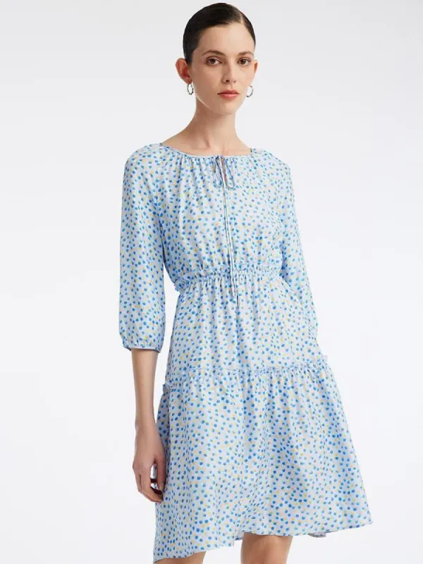 16.5 Momme Silk Midi Dress sold by Goelia