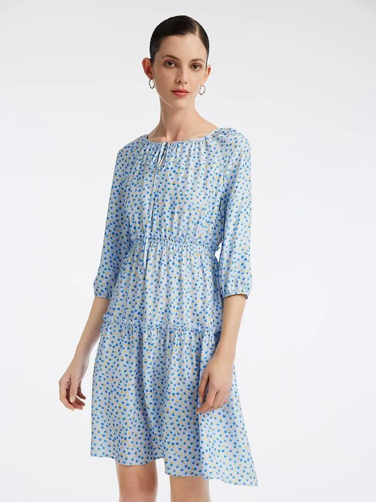 16.5 Momme Silk Midi Dress sold by Goelia product image thumbnail 3