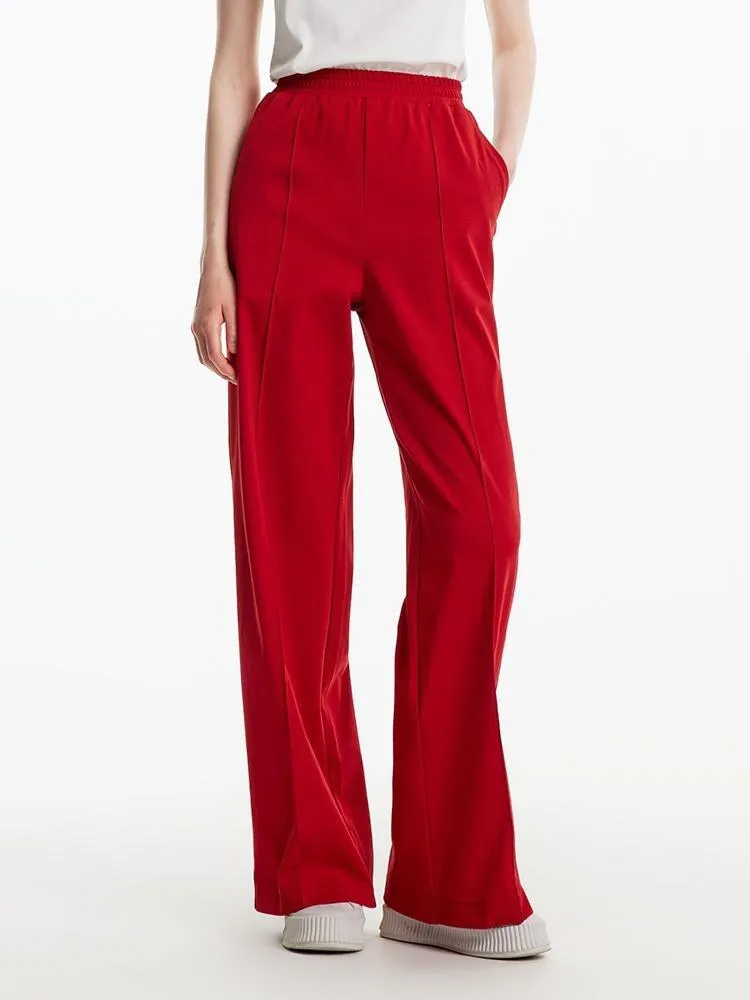 High-waisted Knitted Wide-leg Pants sold by Goelia product image thumbnail 3