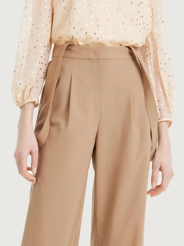 Worsted Woolen Bib Pants sold by Goelia