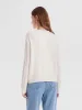 Off White Woolen Lady Cardigan sold by Goelia
