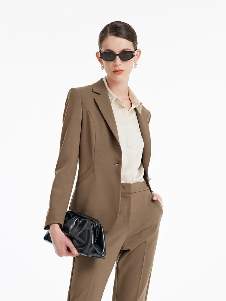 Double Layer Worsted Woolen Blazer sold by Goelia product image thumbnail 5