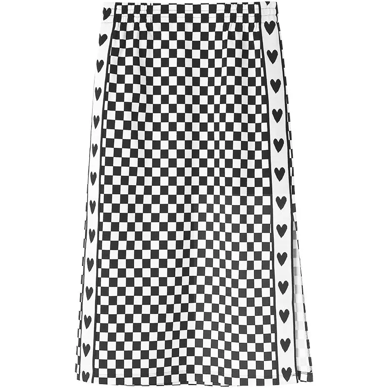 Classic Checkerboard Knit Skirt sold by Goelia product image thumbnail 5
