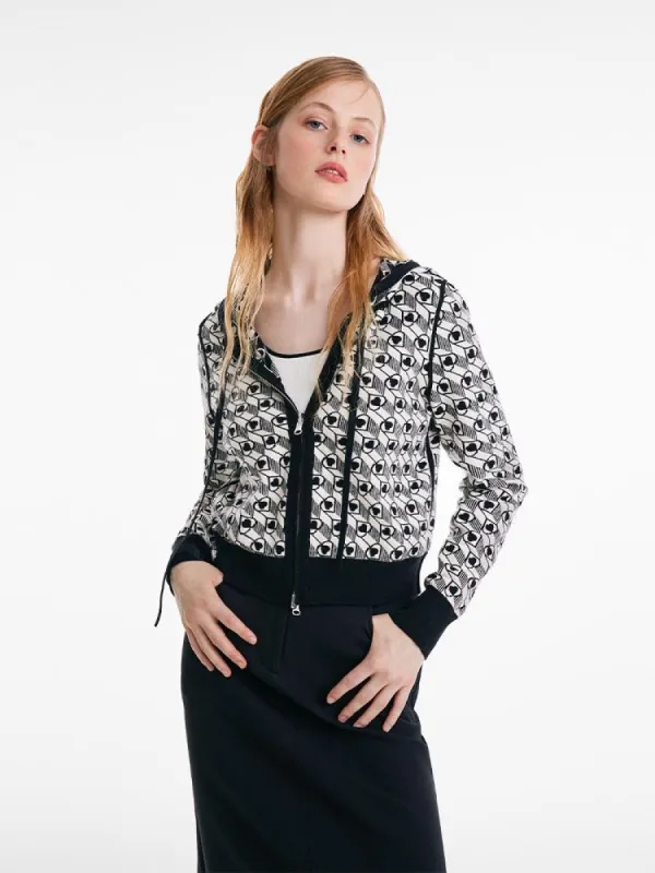 Reversible Tencel And Woolen Women Cardigan sold by Goelia