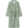 Pure Double-Faced Wool Lapel Women Coat sold by Goelia