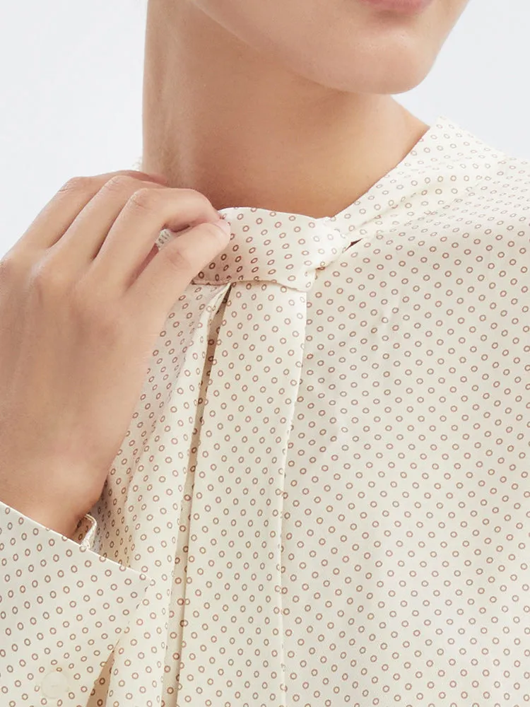 19 Momme Silk Woven Women Blouse sold by Goelia product image thumbnail 4