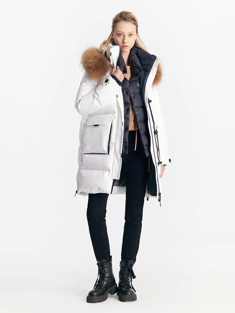 Long Goose Down Garment sold by Goelia product image thumbnail 2