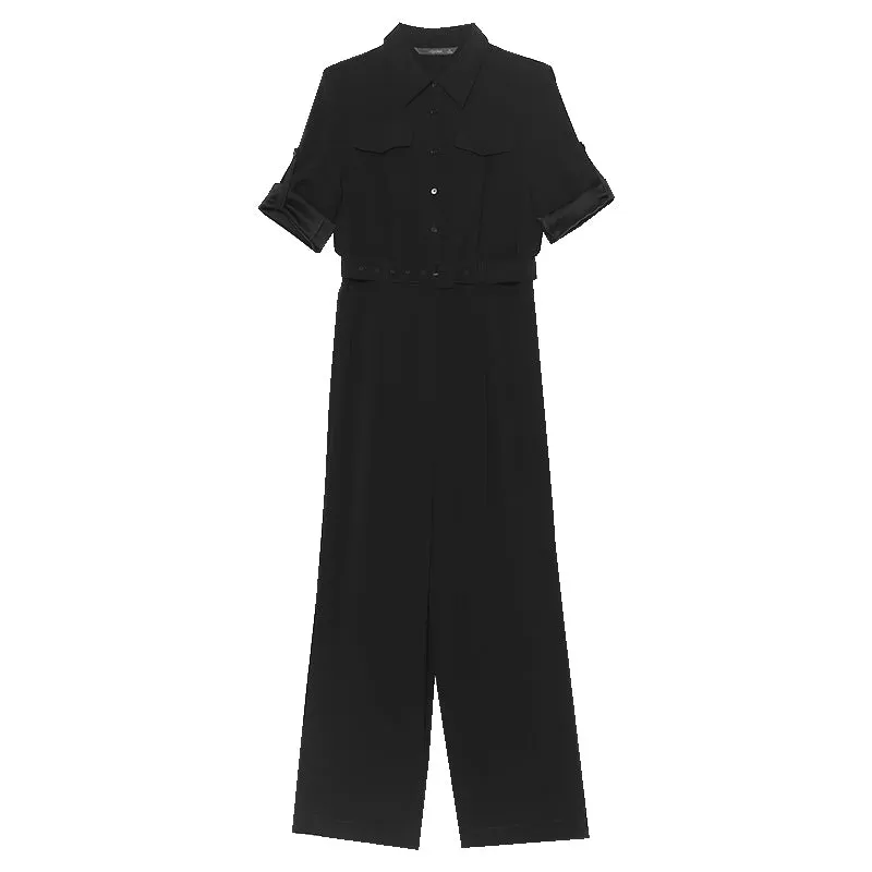 Triacetate Street-Style Women Jumpsuit sold by Goelia product image thumbnail 5