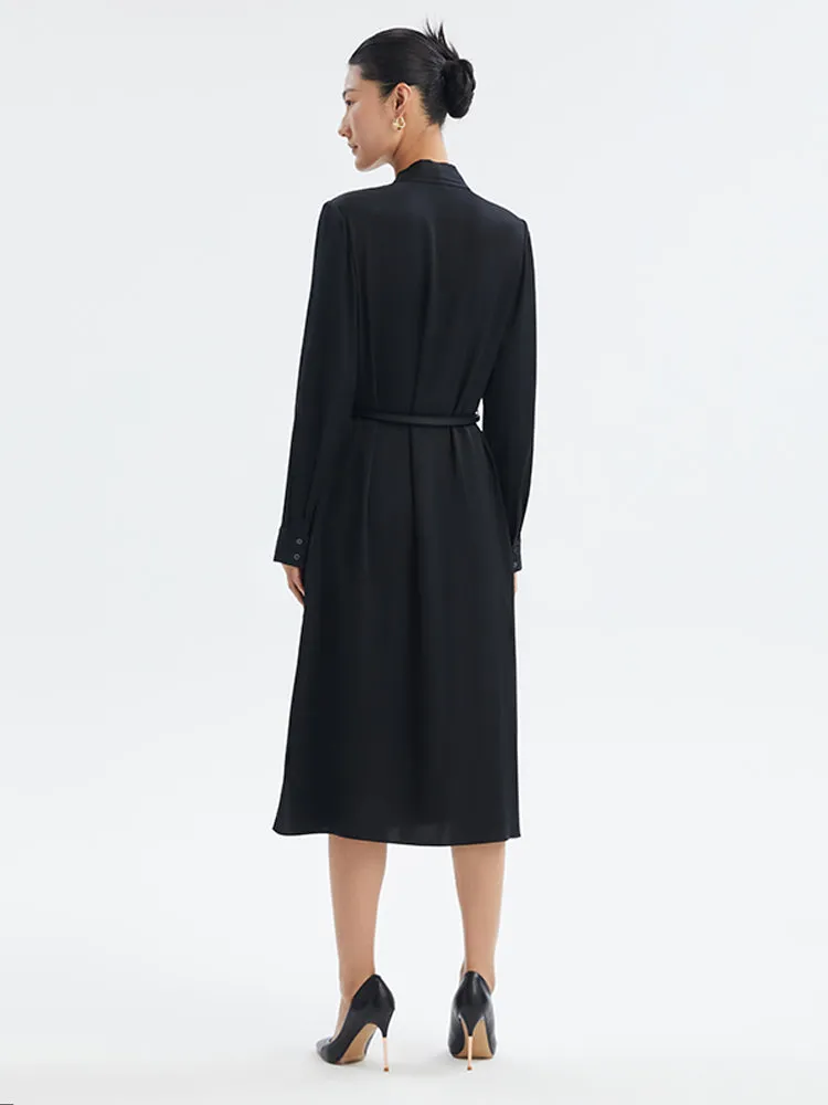 22 Momme Pure Silk Midi Dress sold by Goelia product image thumbnail 3