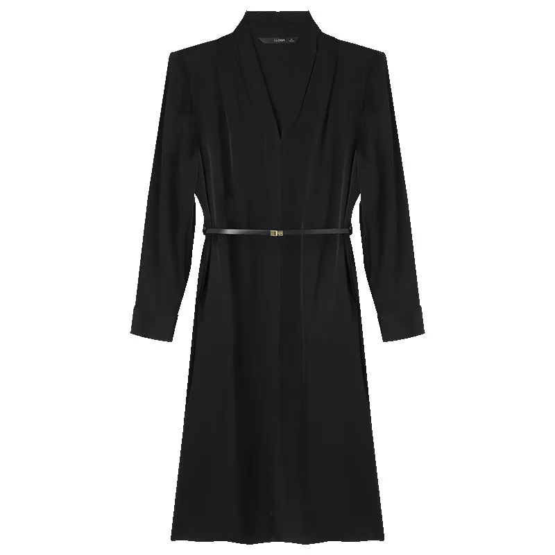 22 Momme Pure Silk Midi Dress sold by Goelia product image thumbnail 4