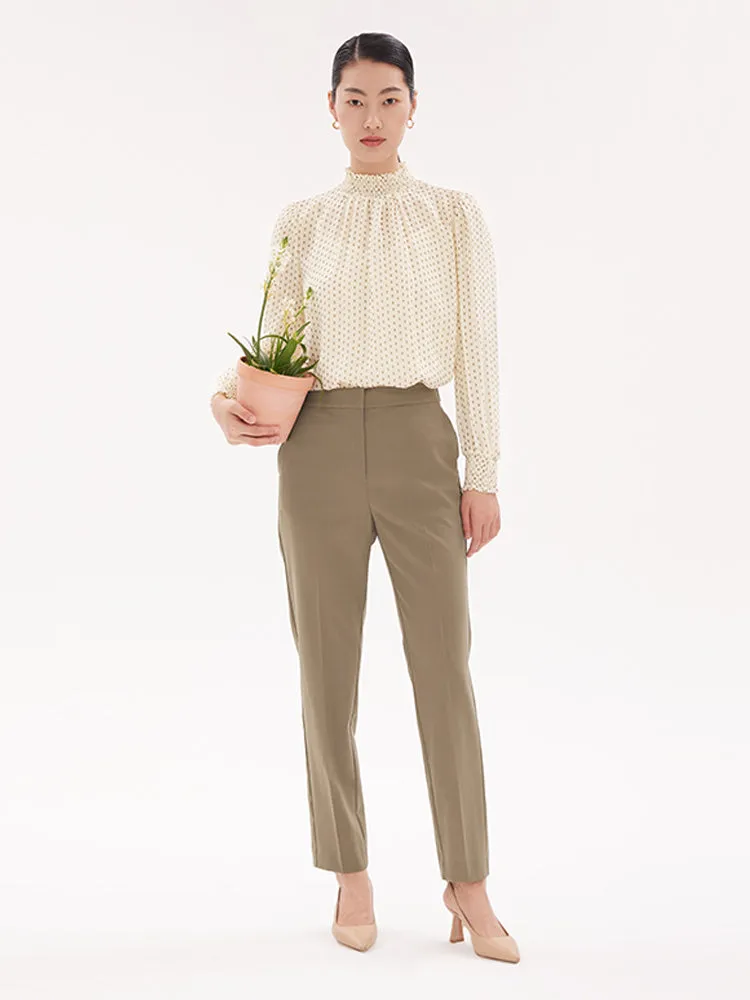 Pure Silk Print Blouse And Camisole Two-Piece Set sold by Goelia product image thumbnail 3