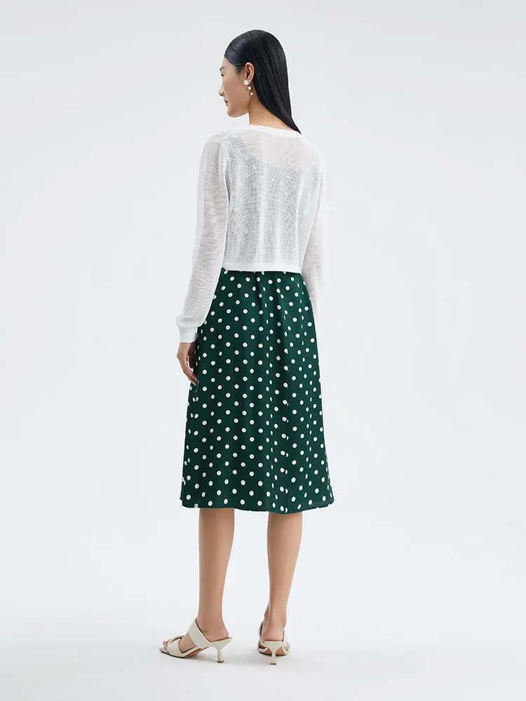 White Acetate Cotton Cardigan sold by Goelia product image thumbnail 2