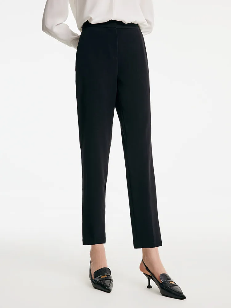 Black Acetate Tapered Pants sold by Goelia product image thumbnail 5