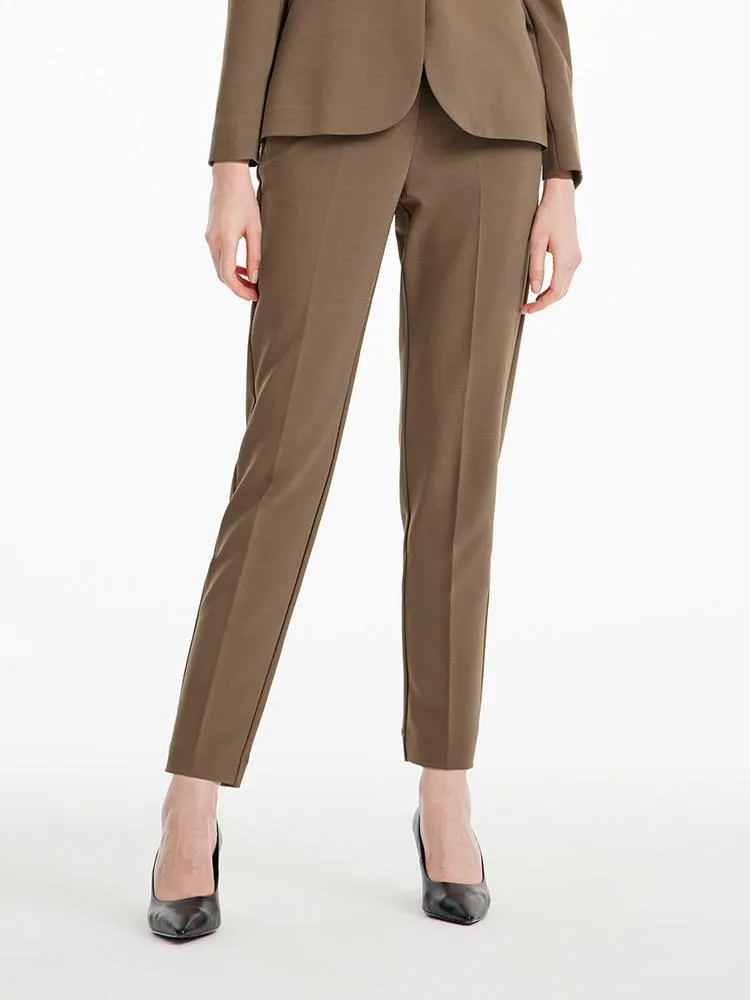 Double Layer Worsted Woolen Tapered Pants sold by Goelia product image thumbnail 5