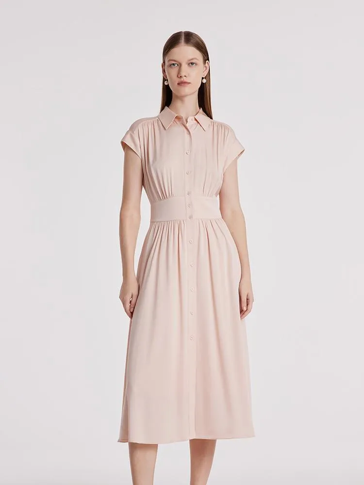 22 Momme Stretch Silk Maxi Dress sold by Goelia