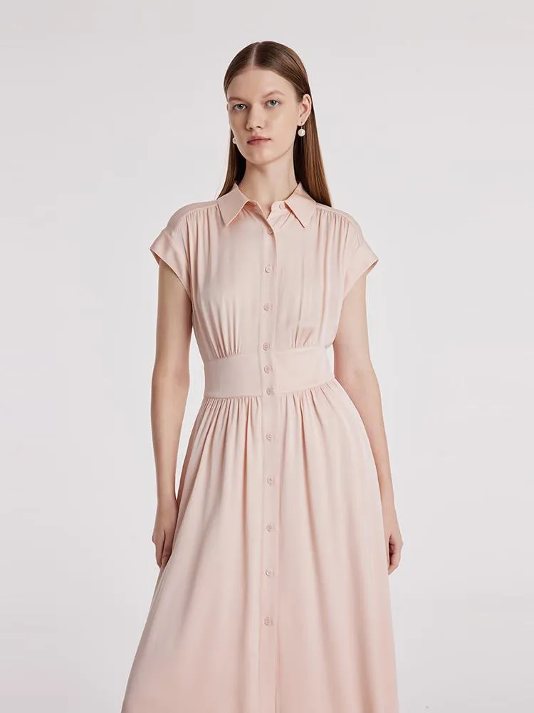 22 Momme Stretch Silk Maxi Dress sold by Goelia product image thumbnail 5