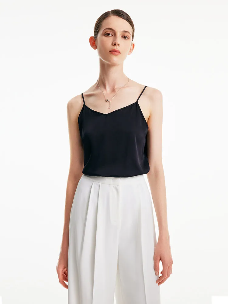 22 Momme Silk Camisole Top sold by Goelia